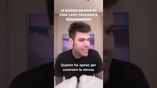 Fedez DIFENDE Chiara Ferragni per la truffa del Pandoro e si scaglia contro Giorgia Meloni [upl. by Dixil]