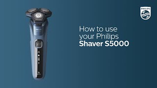 How to use Philips Shaver S5000 [upl. by Accever]