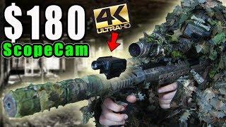 4K ULTRA HD ScopeCam  Airsoft Runcam 4 [upl. by Einnoj780]