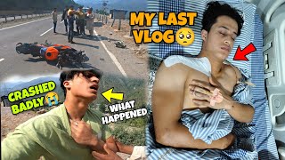 MY LAST VLOG😭 CRASHH HOGAYA Ladakh ride cancel karne pr 😭What Happened Preparation of Ladakh Ride [upl. by Him328]