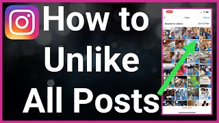 How To Unlike All Posts At Once On Instagram [upl. by Heather]