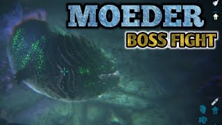 MOEDER BOSS FIGHT  Ark Survival Evolved Genesis Dlc Part 12 [upl. by Yanttirb]