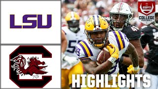 LSU Tigers vs South Carolina Gamecocks  Full Game Highlights  ESPN College Football [upl. by Anaitat]