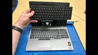 Dell Precision 3551 Keyboard Replacement [upl. by Camella335]