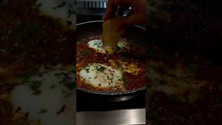 Shakshuka is one of the best egg breakfast ive ever tried egg food explore howtomake [upl. by Anilos]