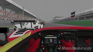 iRacing Monza Full Radical SR10 Track Guide Hotlap  Telemetry [upl. by Woodsum536]