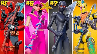 50 Most TRYHARD Fortnite Skin Combos [upl. by Kaz762]