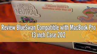 Review BlueSwan Compatible with MacBook Pro 13 inch Case 20222017 A2338 M2M1 A2289 A2251 A2159 A19 [upl. by Nixie689]