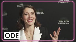 Star Wars Celebration Mary Elizabeth Winstead Reacts to Her FIRST TASTE of Fandom [upl. by Annawal812]