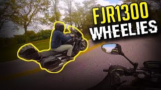 FJR1300 wheelies and business as usual [upl. by Dela]