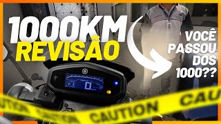 REVISÃO 1000KM CROSSER 2024 COMO FOI [upl. by Akcemat]