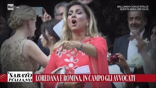 Gravidanza Cristel Carrisi Loredana querela Romina  Il sabato italiano 10032018 [upl. by Lindbom]