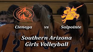 Cienega High School Girls Volleyball vs Salpointe  Wednesday August 31 at 6pm [upl. by Hort]