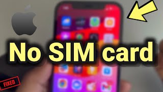 No SIM card error in iPhone Here is the Fix [upl. by Tobye]