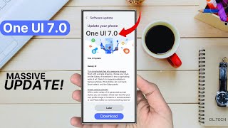 Samsung One UI 70  MASSIVE UPDATE 🔥🔥 OFFICIALLY [upl. by Cram]