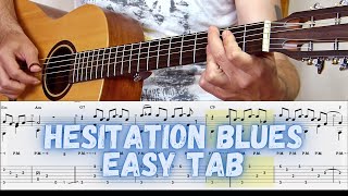 Hot Tuna Hesitation Blues  TAB Lesson [upl. by Tammi990]