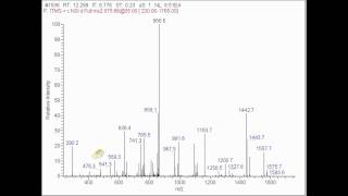 MSMS peptide Sequencing real time [upl. by Tibbs206]