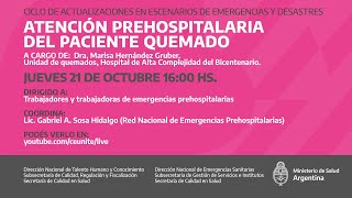 ATENCIÓN PREHOSPITALARIA DEL PACIENTE QUEMADO [upl. by Eiznikcm]