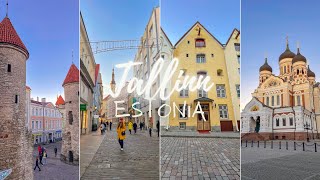 TRAVEL VLOG  Tallinne  Estonia 🇪🇪 [upl. by Penni947]