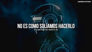 Daft Punk ft Julian Casablancas  The Voidz  Infinity Repeating Sub español  Video Oficial [upl. by Lubba]