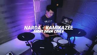 Narda  KAMIKAZEE short drum cover [upl. by Oletha]