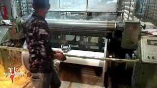 Parallel Winding For Sizing Process in Fabric Manufacturing How to Start Sizing Process [upl. by Zaneta]