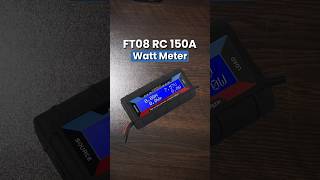 FT08 RC 150A DC Solar Watt Meter Unboxing [upl. by Anihpesoj451]