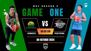 MHC SEASON V  SONICS VS PISTONS BOOST CAM 100624 [upl. by Suixela]