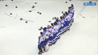 2018 IIHF ICE HOCKEY U20 WORLD CHAMPIONSHIP Division III Israel  Iceland [upl. by Akemit]