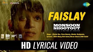 Faislay  Lyrical  Monsoon Shootout  Nawazuddin Siddiqui  Vijay Varma [upl. by Sama422]