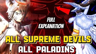 ANG KULANG SA MGA SUPREME DEVIL‼️FULL EXPLANATION Black Clover Analysis [upl. by Lemmy693]