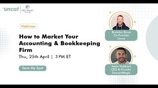 Webinar How to Market Your Accounting and Bookkeeping Services [upl. by Rabi118]