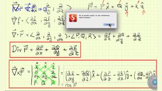 video de rotacional y divergencia en rectangulares [upl. by Urbas]