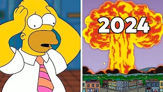 10 Previsiones de Los Simpsons Para 2024 Que Te Volverán Loco [upl. by Lanaj]