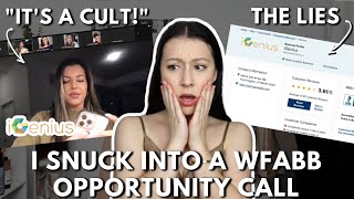 I SNUCK INTO A WFABB OPPORTUNITY CALL Part 1 IGENIUS [upl. by Notslar]