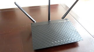 Asus RTAC66R Gigabit Router Review [upl. by Anitsej]