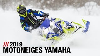 Motoneiges 2019 de Yamaha – Gamme complète [upl. by Albarran638]