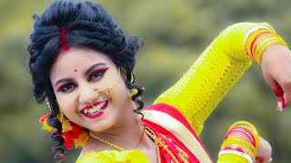 Dugga Elo Dugga Elo Mon Lage Na Re Dance  Siuli Fuler Nolok Debo Song  Ubirungia Durga Puja Dance [upl. by Massarelli]