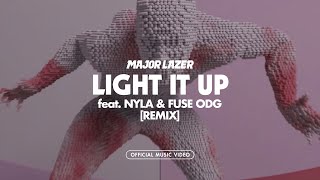 Major Lazer – Light it Up feat Nyla amp Fuse ODG Remix Official Music Video [upl. by Medina]