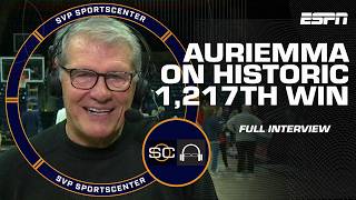 Geno Auriemma after breaking NCAA basketball record for most wins FULL INTERVIEW  SC with SVP [upl. by Liddie]