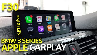 BMW 3 Series Apple CarPlay Retrofit  F30  NBT iDrive [upl. by Selig]