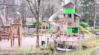 Landal de Lommerbergen adventure island and the large playground [upl. by Aillimac]