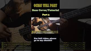 Hillsong WorshipOceans Will Part Bass Cover Play Along With Tabs Part 3 basscover basstutorial [upl. by Littell534]