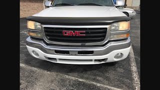 GMC Sierra engine knocking easy fix [upl. by Ahsiakal]