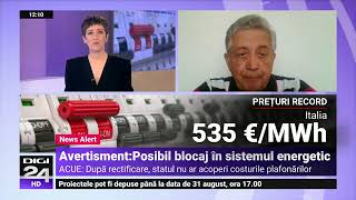 Prețul energiei electrice în Europa a depășit pragul de 500 de euro pentru un Megawattoră [upl. by Chandler218]