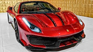 2021 Ferrari 488 Pista Spider in Beautiful SpecRosso Fiorano [upl. by Aihsetel]