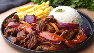 ¡Haz el LOMO SALTADO PERUANO perfecto [upl. by Naid]