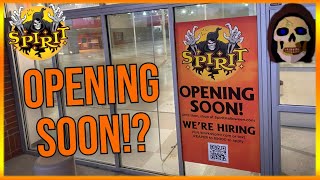 Spirit Halloween 2024 OPENING SOON sign up  Spirit store update part 3 [upl. by Llenoj]