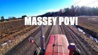 POV MASSEY FERGUSON 135  Lets drive 1 [upl. by Merline]