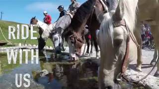 Horseback Riding Dolomites with Charlotte Horse Riding ASD [upl. by Radley]